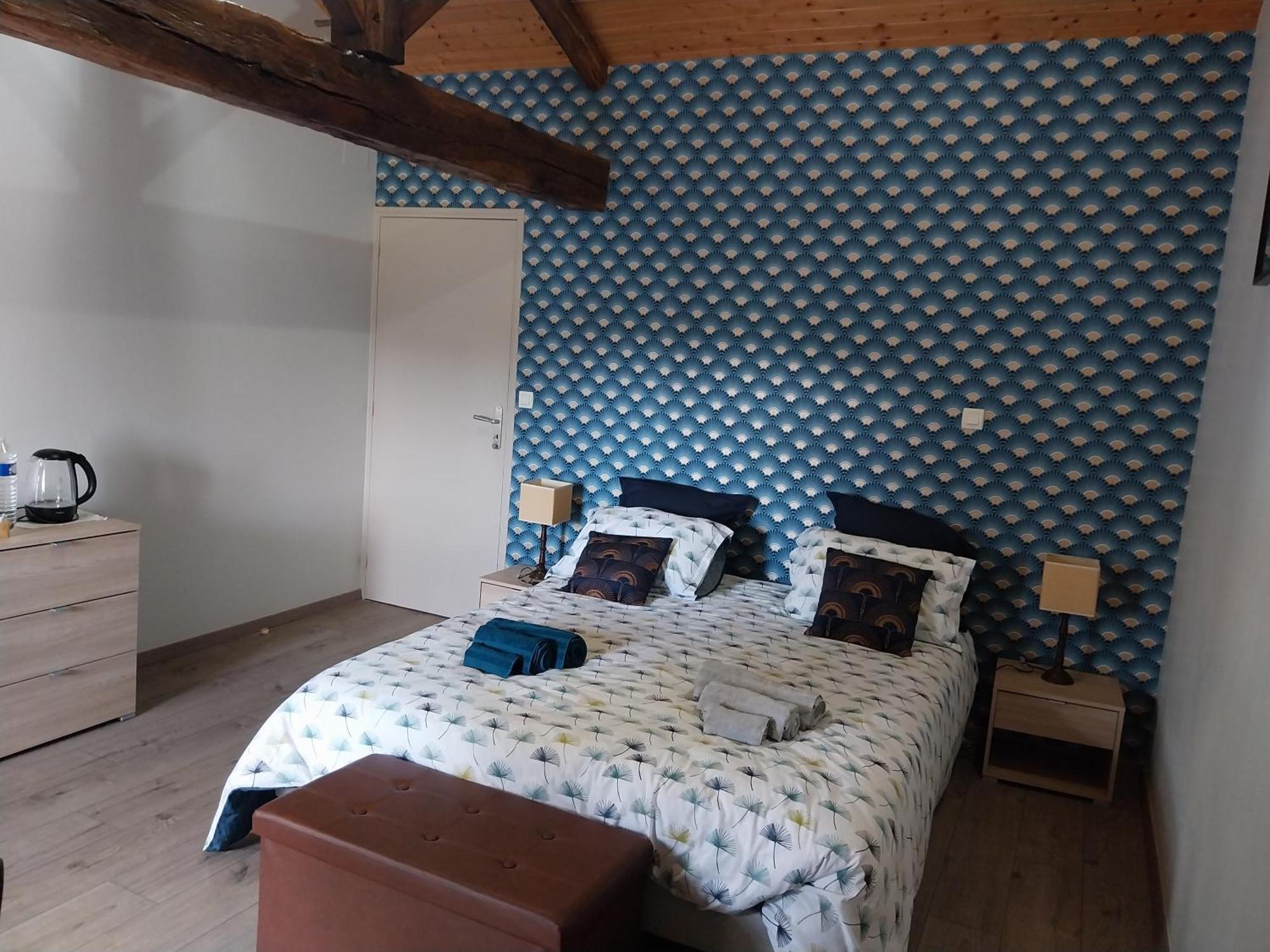 Au Granit Bleu Bed & Breakfast Faye-l'Abbesse Exterior photo